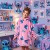 LU2276 - MAXISUDADERA PREMIUM "KIDS" x "STITCH y SPIDERMAN" (1 PZA)