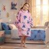 LU2276 - MAXISUDADERA PREMIUM "KIDS" x "STITCH y SPIDERMAN" (1 PZA)