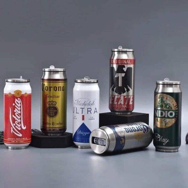 LU1522 - TERMO EN FORMA DE LATA DE "CERVEZA/SODAS (1 PZA)