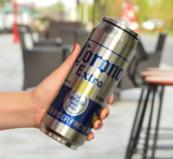 LU1522 - TERMO EN FORMA DE LATA DE "CERVEZA/SODAS (1 PZA)