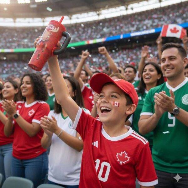 LU88297 - TERMO x "MASCOTAS MUNDIAL 2026" (CON DETALLE) (1 PZA)