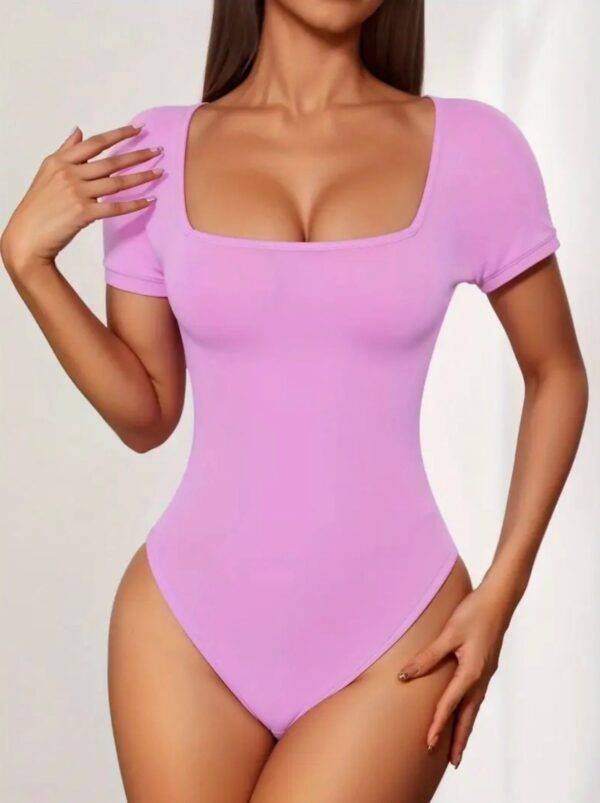 SEJ10855 - BODY CON MANGA CORTA PARA DAMA (1 PZA)