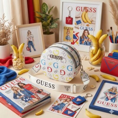 Y-123 - CROSSBODY CON DOBLE CIERRE x "GUESS" (1 PZA)