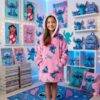LU2276 - MAXISUDADERA PREMIUM "KIDS" x "STITCH y SPIDERMAN" (1 PZA)