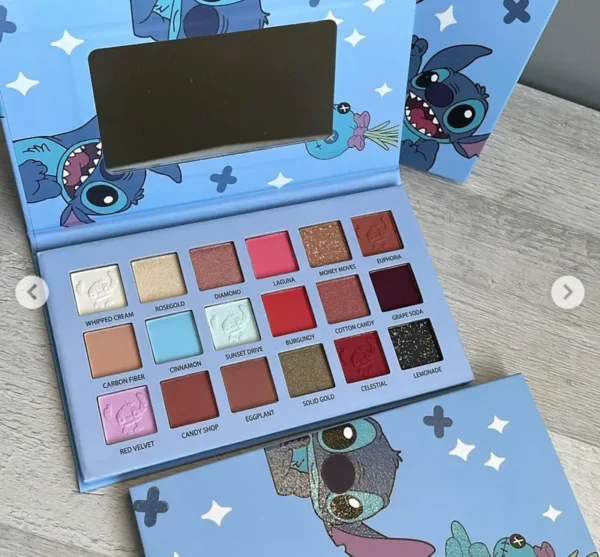HU-PY2053 - PALETA DE SOMBRAS x "STITCH" (1 PZA)