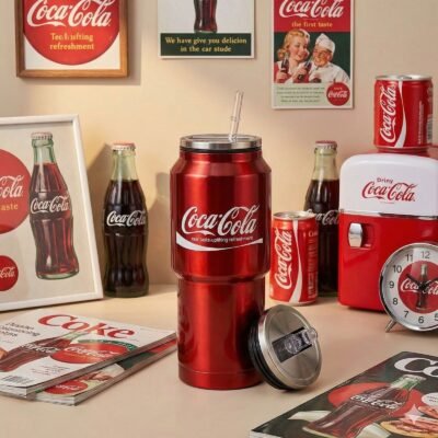 LU88383 - TERMO EN FORMA DE LATA x "COCA-COLA" (1 PZA)