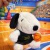 LU2478 - LLAVERO DE PELUCHE x "SNOOPY DEPORTISTA" (1 PZA)