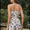 1044D - MONO DE TIRANTES CON ESTAMPADO FLORAL (1 PZA)