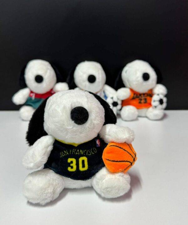 LU2478 - LLAVERO DE PELUCHE x "SNOOPY DEPORTISTA" (1 PZA)