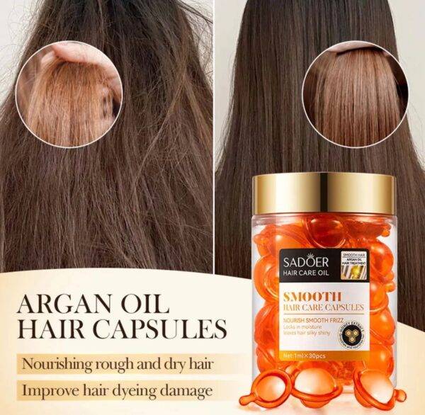 SD00539 - CAPSULAS PARA EL CABELLO x "SADOER" (1 PZA)