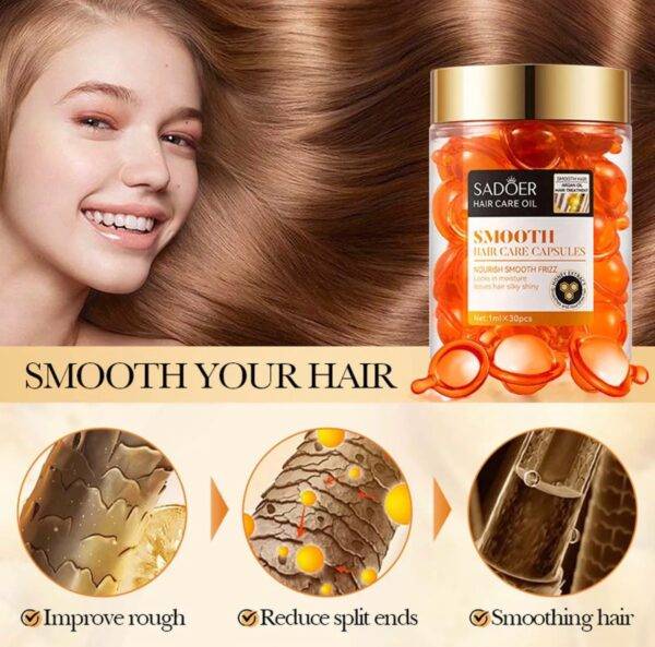 SD00539 - CAPSULAS PARA EL CABELLO x "SADOER" (1 PZA)
