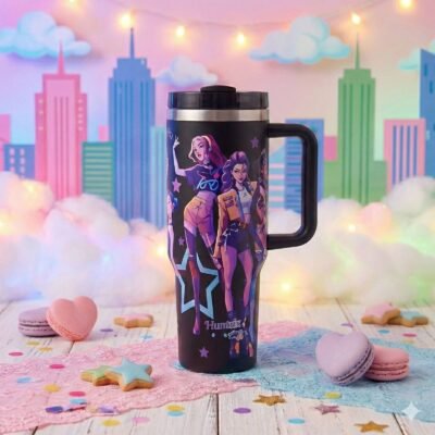 LU88348 - TERMO x "DEMON HUNTERS, SNOOPY y CHICAS SUPERPODEROSAS" (1 PZA)