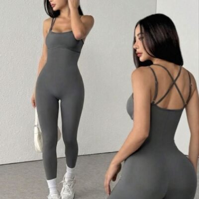 DSE10906 - ENTERIZO DEPORTIVO CON TIRANTES CRUZADOS (1 PZA)