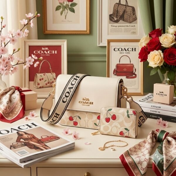 8918 - CROSSBODY CON MONEDERO x "COACH" (1 PZA)
