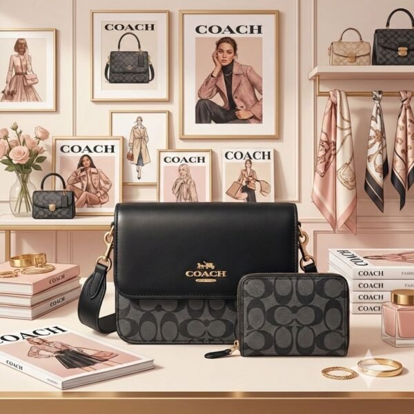 8918 - CROSSBODY CON MONEDERO x "COACH" (1 PZA)