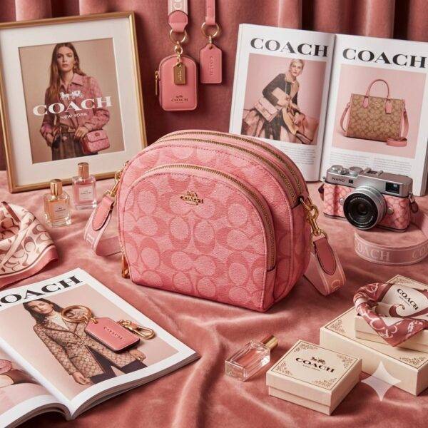 LL2656 - CROSSBODY CON 3 CIERRES x "COACH" (1 PZA)