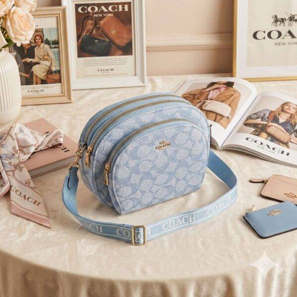 LL2656 - CROSSBODY CON 3 CIERRES x "COACH" (1 PZA)