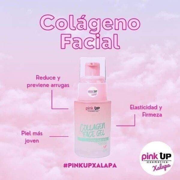 PKSK09 - COLAGENO FACIAL EN GEL x "PINK UP" "ORIGINAL" (1 PZA)