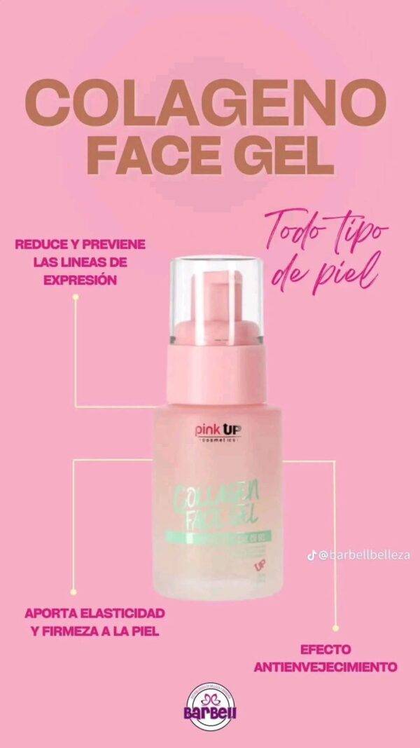 PKSK09 - COLAGENO FACIAL EN GEL x "PINK UP" "ORIGINAL" (1 PZA)
