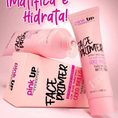 PKF500 - PRIMER HIDRATANTE ACABADO MATE x "PINK UP" "ORIGINAL" (1 PZA)