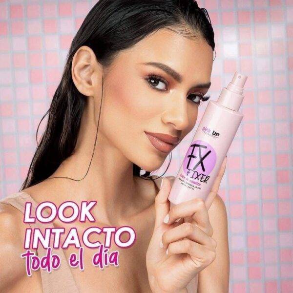 PKSK01 - FIJADOR DE MAQUILLAJE FX FIXER x "PINK UP" "ORIGINAL" (1 PZA)