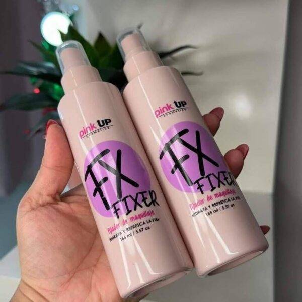 PKSK01 - FIJADOR DE MAQUILLAJE FX FIXER x "PINK UP" "ORIGINAL" (1 PZA)