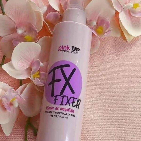 PKSK01 - FIJADOR DE MAQUILLAJE FX FIXER x "PINK UP" "ORIGINAL" (1 PZA)