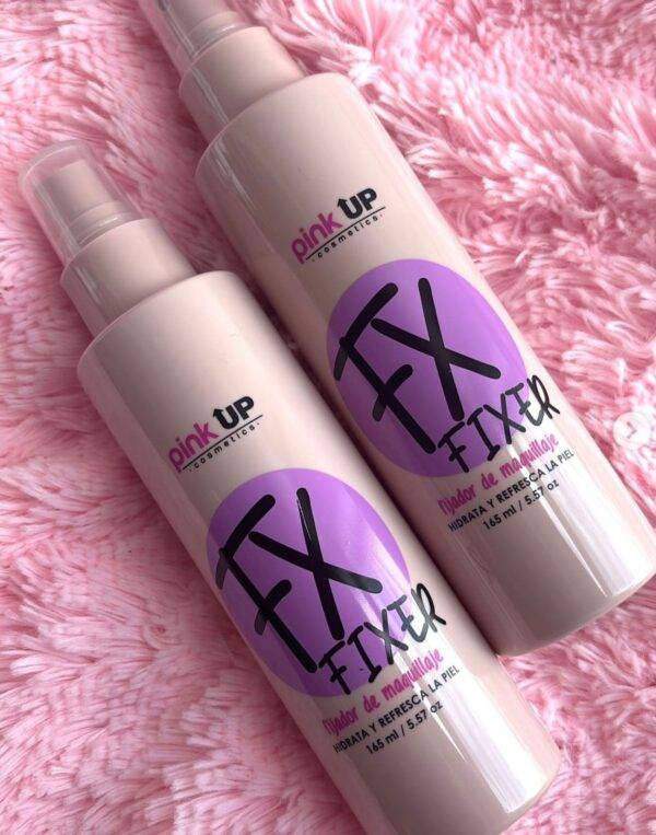 PKSK01 - FIJADOR DE MAQUILLAJE FX FIXER x "PINK UP" "ORIGINAL" (1 PZA)