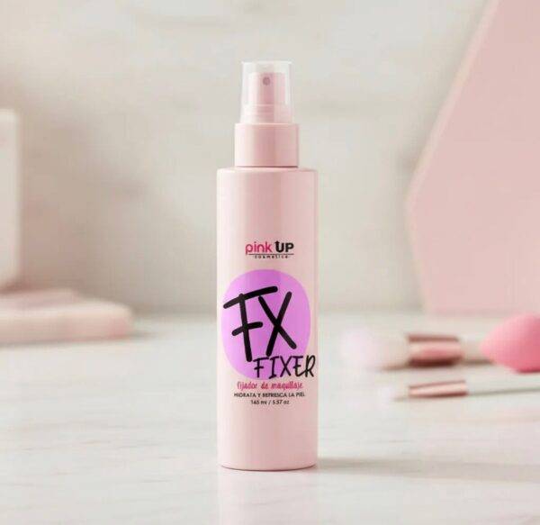 PKSK01 - FIJADOR DE MAQUILLAJE FX FIXER x "PINK UP" "ORIGINAL" (1 PZA)