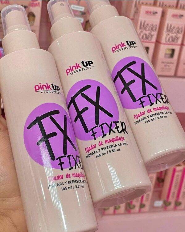 PKSK01 - FIJADOR DE MAQUILLAJE FX FIXER x "PINK UP" "ORIGINAL" (1 PZA)