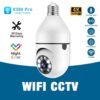 LU88307 - CAMARA DE SEGURIDAD TIPO FOCO 360º CON WIFI (1 PZA)