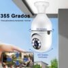 LU88307 - CAMARA DE SEGURIDAD TIPO FOCO 360º CON WIFI (1 PZA)