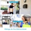 LU88307 - CAMARA DE SEGURIDAD TIPO FOCO 360º CON WIFI (1 PZA)