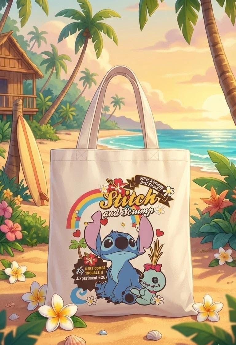 LU2471 - TOTE BAG x "PERSONAJES" (1 PZA) - Imagen 11