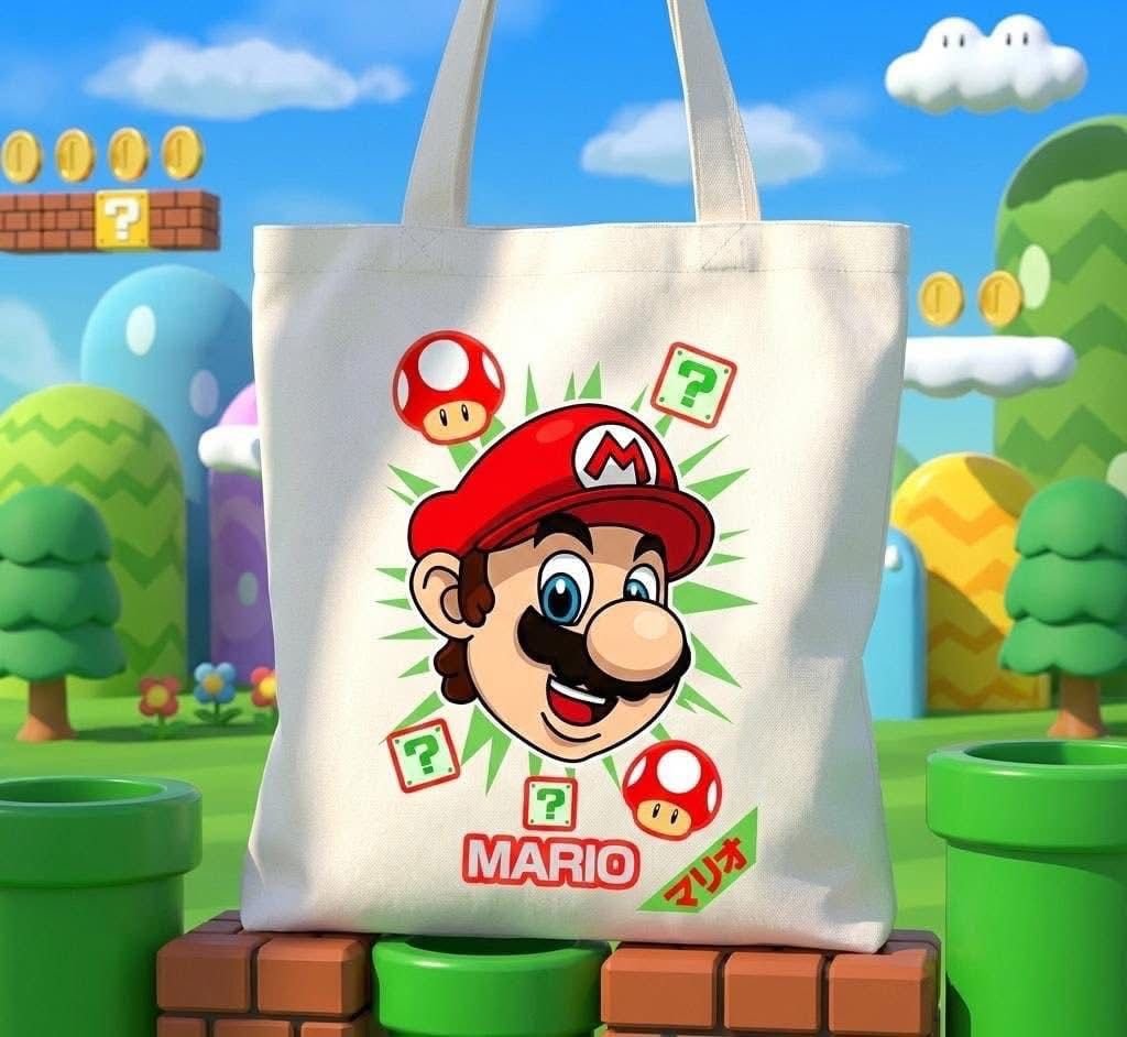 LU2471 - TOTE BAG x "PERSONAJES" (1 PZA) - Imagen 5