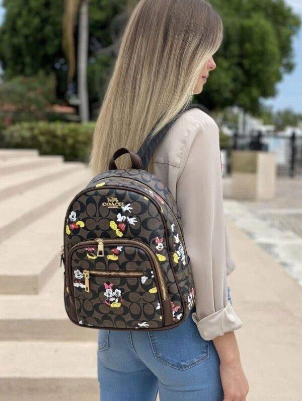 L-K279799 - MOCHILA DISEÑO PERSONAJES y CHERRY x "COACH" (1 PZA)