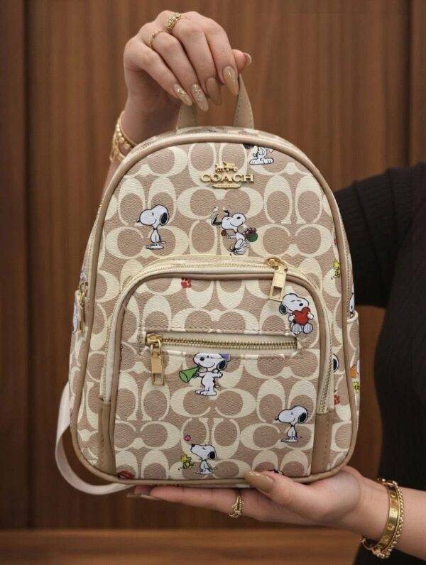 L-K279799 - MOCHILA DISEÑO PERSONAJES y CHERRY x "COACH" (1 PZA)