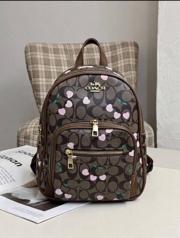 L-K279799 - MOCHILA DISEÑO PERSONAJES y CHERRY x "COACH" (1 PZA)