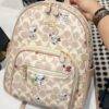 L-K279799 - MOCHILA DISEÑO PERSONAJES y CHERRY x "COACH" (1 PZA)