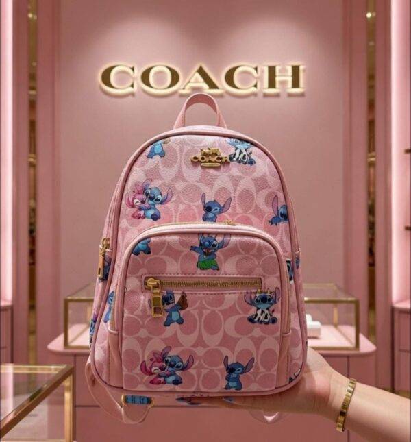 L-K279799 - MOCHILA DISEÑO PERSONAJES y CHERRY x "COACH" (1 PZA)