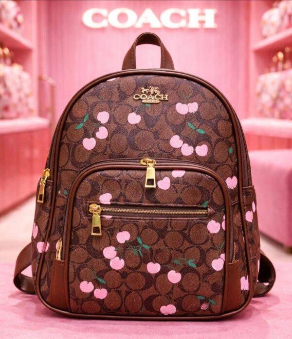 L-K279799 - MOCHILA DISEÑO PERSONAJES y CHERRY x "COACH" (1 PZA)