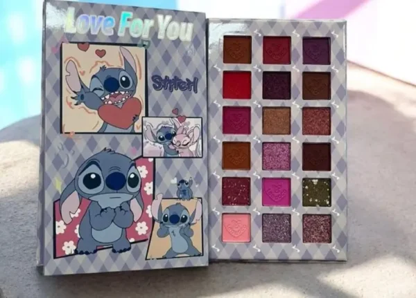 HU-PY2053 - PALETA DE SOMBRAS x "STITCH" (1 PZA)