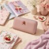 Y-752 - CARTERA DOBLE CIERRE "CHERRY" POR TERRCIA (3 PIEZAS)