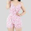 1044D - MONO DE TIRANTES CON ESTAMPADO FLORAL (1 PZA)
