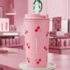 XIAO-SYDB - TERMO DE CEREZA Y CORAZON x "STARBUCKS" (1 PZA)