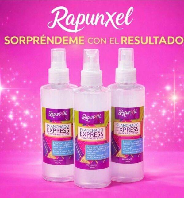 3922 - PLANCHADO EXPRESS TERMO PROTECTOR x "RAPUNZEL" (1 PZA)