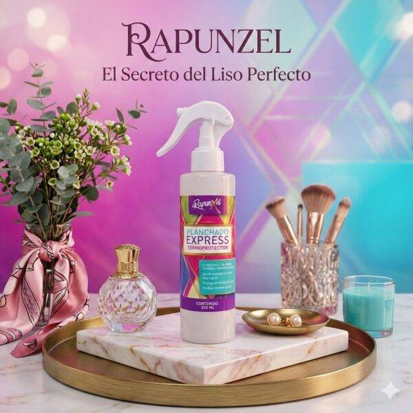 3922 - PLANCHADO EXPRESS TERMO PROTECTOR x "RAPUNZEL" (1 PZA)