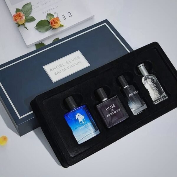 LU99083 - SET DE 4 PERFUMES PARA CABALLERO x "ANGEL ELVES" (1 PZA)