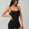SEJ12642 - ENTERIZO CORTO CON CONTROL DE ABDOMEN Y LEVANTA GLUTEOS (1 PZA)