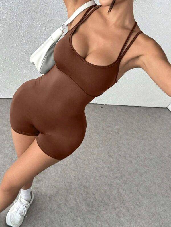 SEJ12642 - ENTERIZO CORTO CON CONTROL DE ABDOMEN Y LEVANTA GLUTEOS (1 PZA)